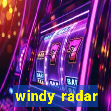 windy radar